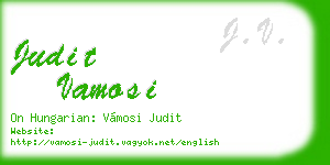 judit vamosi business card